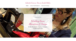 Desktop Screenshot of gabrielacouture.com
